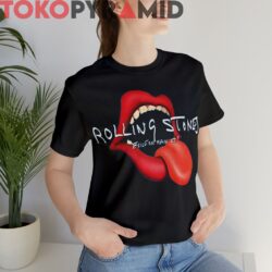 Vintage Rolling Stones Exile On Main Street Tongue Rare Shirt 2 Vintage Rolling Stones Exile On Main Street Tongue Rare Black T shirt