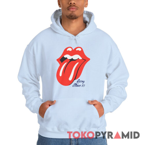 Vintage Rolling Stones Guns N Roses 1989 Tour Steel Wheels Tour Living Colour Hoodie