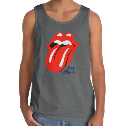 Vintage Rolling Stones Guns N Roses 1989 Tour Steel Wheels Tour Living Colour Tank Top