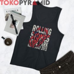 Vintage Rolling Stones Hyde Park 2013 Rare Shirt 4 Vintage Rolling Stones Hyde Park 2013 Rare Black Tank Top