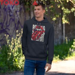 Vintage Rolling Stones Hyde Park 2013 Rare Shirt 5 Vintage Rolling Stones Hyde Park 2013 Rare Navy Hoodie