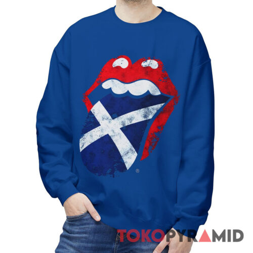 Vintage Rolling Stones Scotland Tongue Rare Sweatshirt Vintage Rolling Stones Scotland Tongue Rare Sweatshirt