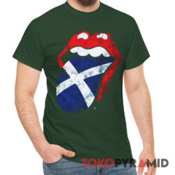 Vintage Rolling Stones Scotland Tongue Rare T Shirt
