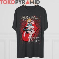 Vintage Rolling Stones Start Me Up Rare T-shirt 2 Vintage Rolling Stones Start Me Up Rare Black T shirt
