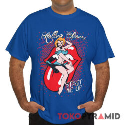 Vintage Rolling Stones Start Me Up Rare T Shirt