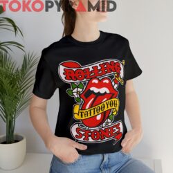 Vintage Rolling Stones Tattoo You Rare Black T shirt