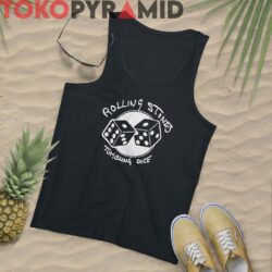Vintage Rolling Stones Tumbling Dice Rare Shirt 3 Vintage Rolling Stones Tumbling Dice Rare Black Tank Top
