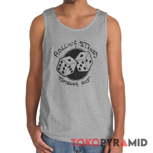 Vintage Rolling Stones Tumbling Dice Rare Tank Top