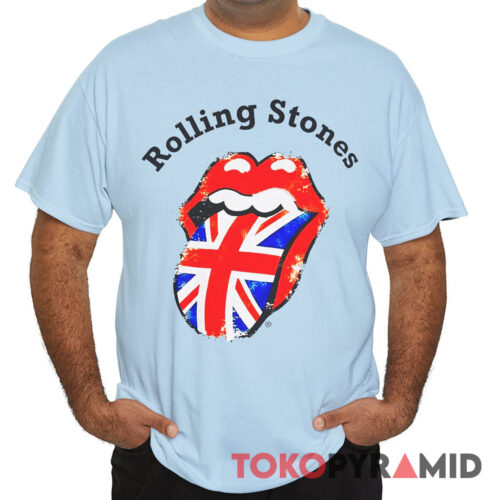 Vintage Rolling Stones Union Jack Rare T Shirt
