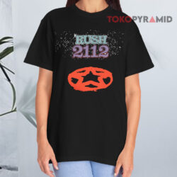 Vintage Rush 2112 Black T shirt