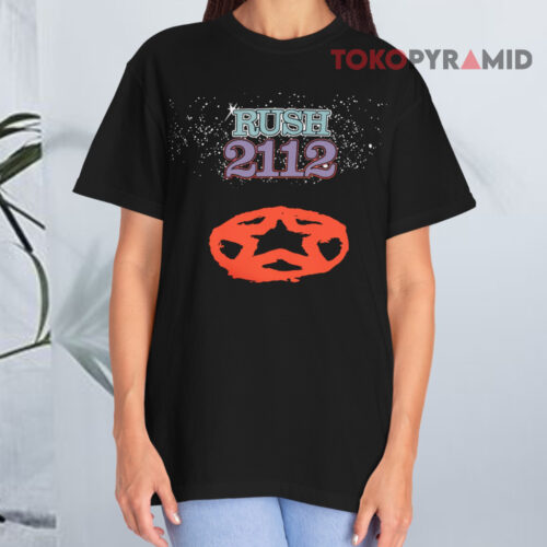 Vintage Rush 2112 Black T shirt Vintage Rush 2112 Black T shirt