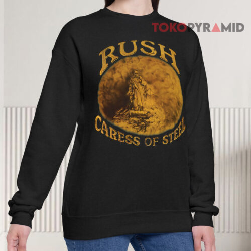 Vintage Rush Caress Of Steel 1975 Sweatshirt