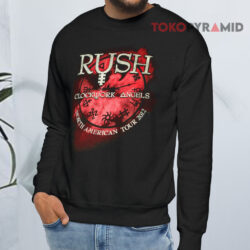 Vintage Rush Clockwork Angels 2012 North America Tour Shirt 3 Vintage Rush Clockwork Angels 2012 North America Tour Sweatshirt