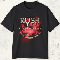 Vintage Rush Clockwork Angels 2012 North America Tour T shirt