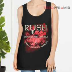 Vintage Rush Clockwork Angels 2012 North America Tour Shirt 2 Vintage Rush Clockwork Angels 2012 North America Tour Tank Top
