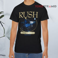 Vintage Rush Clockwork Angels Tour 2012 Black T shirt