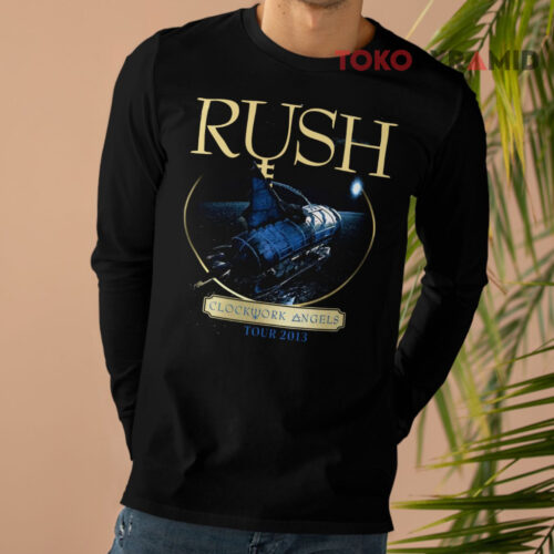 Vintage Rush Clockwork Angels Tour 2012 Long sleeved
