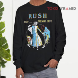 Vintage Rush Exit Stage Left Long sleeved
