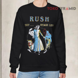 Vintage Rush Exit Stage Left Sweatshirt
