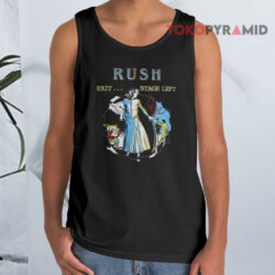 Vintage Rush Exit Stage Left Tank Top