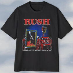 Vintage Rush Moving Pictures Tour 1981 T shirt