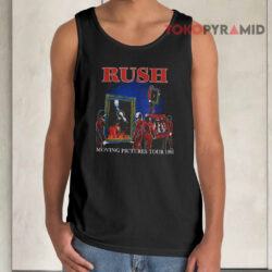 Vintage Rush Moving Pictures Tour 1981 Tank Top