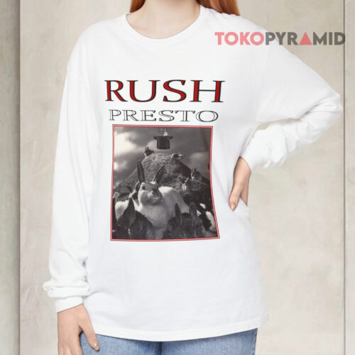 Vintage Rush Presto Album 1990 Tour Long sleeved