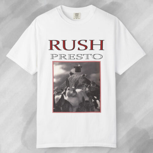 Vintage Rush Presto Album 1990 Tour T shirt