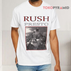 Vintage Rush Presto Album 1990 Tour White T shirt