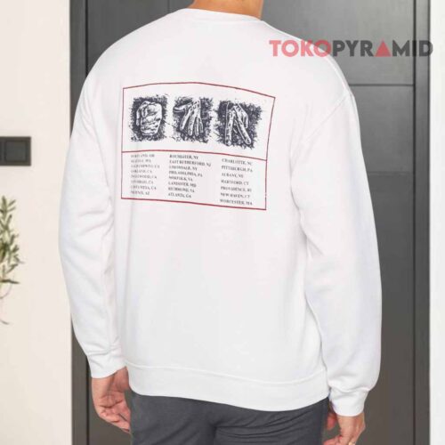 Vintage Rush Presto Tour 1990 Rabbit Magician Sweatshirt Back