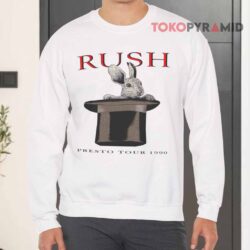 Vintage Rush Presto Tour 1990 Rabbit Magician Sweatshirt Front