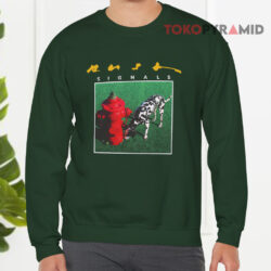 Vintage Rush Signals New World Tour '82 83 Sweatshirt Front