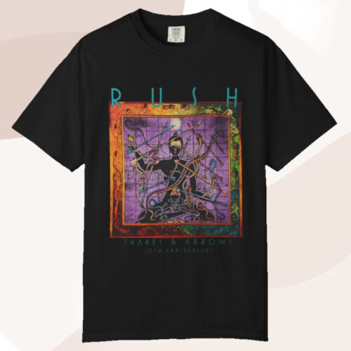 Vintage Rush Snakes & Arrows 10th Anniversary T shirt Vintage Rush Snakes & Arrows 10th Anniversary T shirt