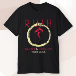 Vintage Rush Snakes & Arrows Tour 2008 T shirt