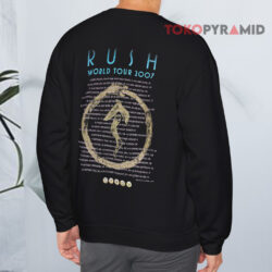 Vintage Rush Snakes & Arrows World Tour 2007 Sweatshirt Back