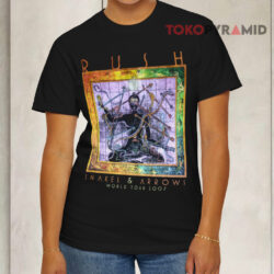 Vintage Rush Snakes & Arrows World Tour 2007 T shirt Front