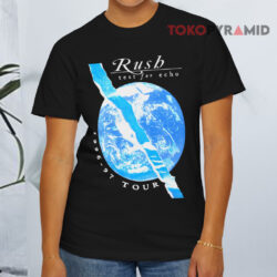 Vintage Rush Test For Echo 1996 97 Tour Band Black T shirt