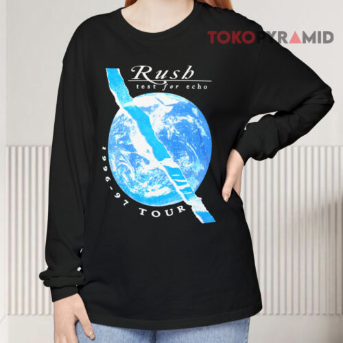Vintage Rush Test For Echo 1996 97 Tour Band Long sleeved
