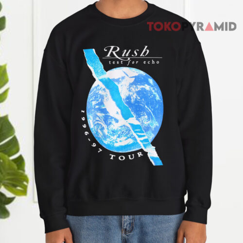 Vintage Rush Test For Echo 1996 97 Tour Band Sweatshirt