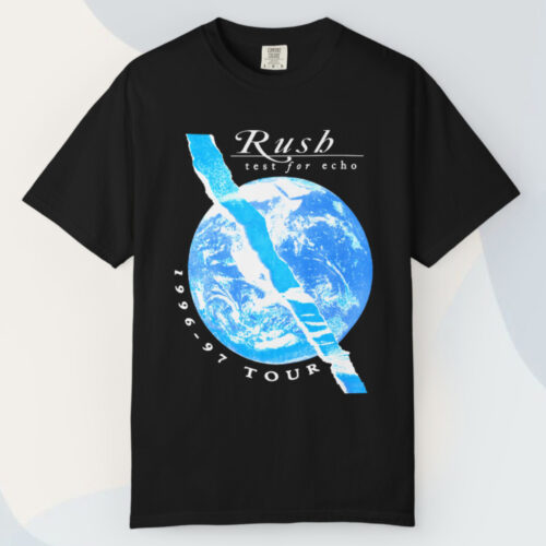 Vintage Rush Test For Echo 1996 97 Tour Band T shirt