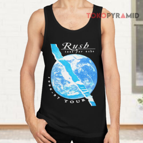 Vintage Rush Test For Echo 1996 97 Tour Band Tank Top