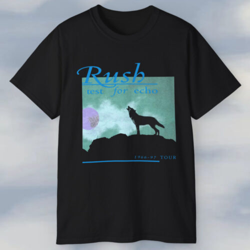 Vintage Rush Test For Echo Tour 1996 97 T shirt