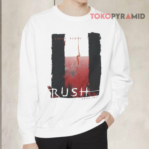 Vintage Rush Vapor Trails 2002 Tour Sweatshirt