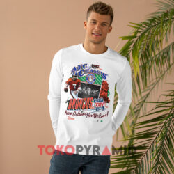 Vintage Salem Denver Broncos AFC Champs 1989 Shirt 4 Vintage Salem Denver Broncos Afc Champs 1989 White Long sleeved