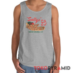 Vintage Sally Pizza 1988 New Haven CT 50th Anniversary Rare Shirt 3 Vintage Sally Pizza 1988 New Haven CT 50th Anniversary Rare Tank Top