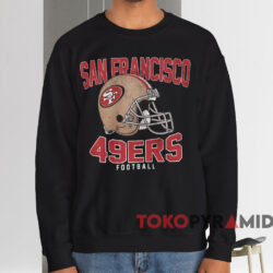 Vintage San Francisco 49ers Football T-shirt 4 Vintage San Francisco 49ers Football T shirt Black Sweatshirt