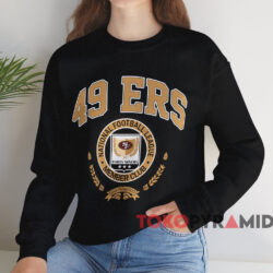 Vintage San Francisco 49ers Member Club T-shirt 4 Vintage San Francisco 49ers Member Club T shirt Black Sweatshirt