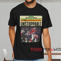 Vintage San Francisco 49ers Newspaper T shirt Black T shirt
