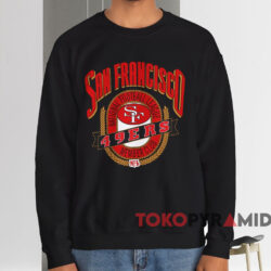 Vintage San Francisco 49ers NFL Member Club T-shirt 4 Vintage San Francisco 49ers Nfl Member Club T shirt Black Sweatshirt
