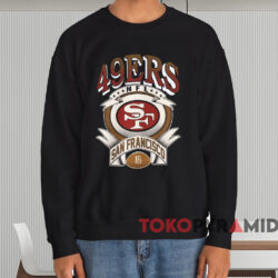 Vintage San Francisco 49ers NFL T-shirt 4 Vintage San Francisco 49ers Nfl T shirt Black Sweatshirt